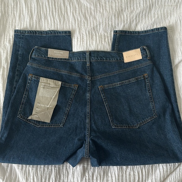 NWT EVERLANE The Way High Jean Size 34 Crop - Picture 4 of 8